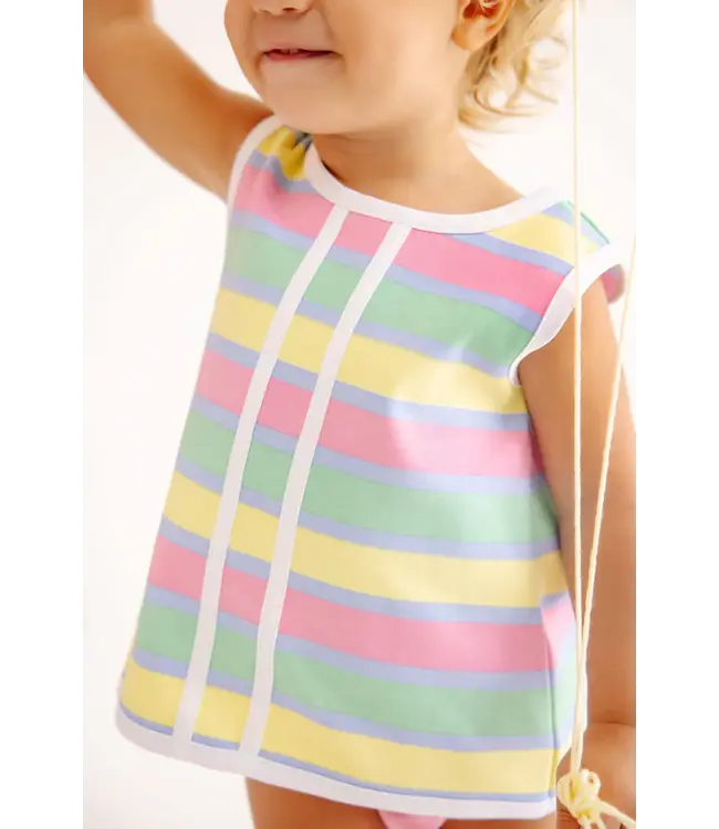 Beaufort Bonnet Samford Stripe Mary Simms Bloomer Set