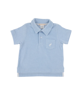 Beaufort Bonnet Beale St. Blue/White Prim & Proper Polo-Terrycloth