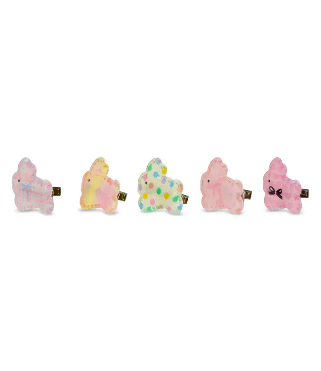 Bunny Hair Clip Set