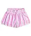 Floral Stripes Butterfly Shorts
