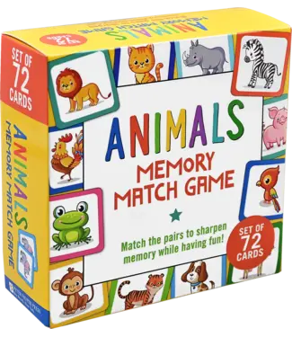 Peter Pauper Press Memory Match Game-Animals