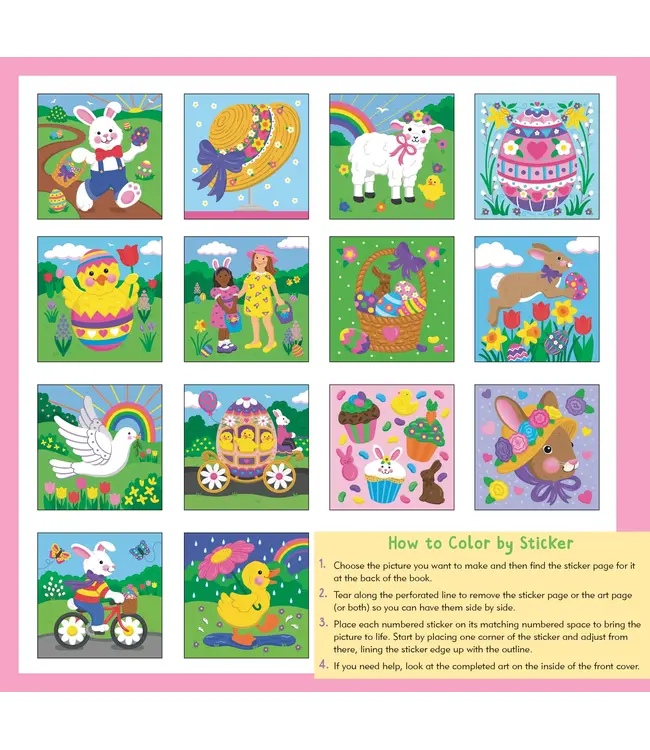 Peter Pauper Press My 1st Color By Sticker