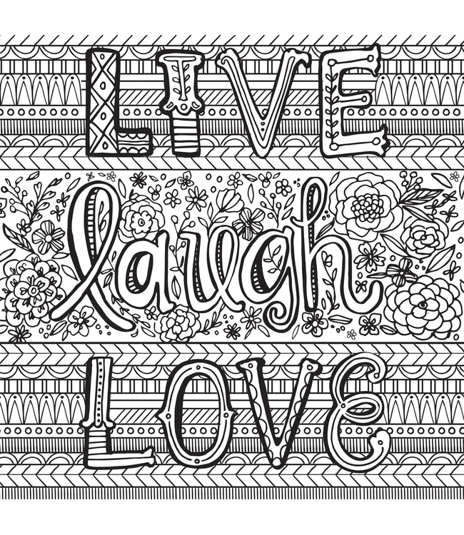 Peter Pauper Press Joyful Inspirations Color Book