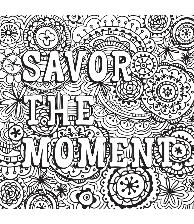 Peter Pauper Press Joyful Inspirations Color Book