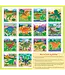 First Color by Sticker Dinosaurs