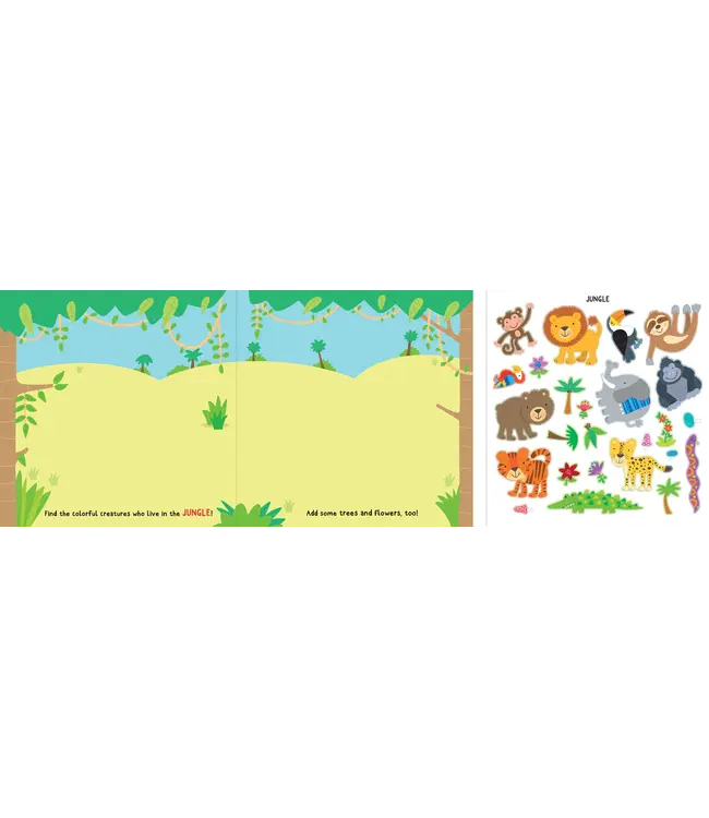 Peter Pauper Press My First Animals Sticker Book