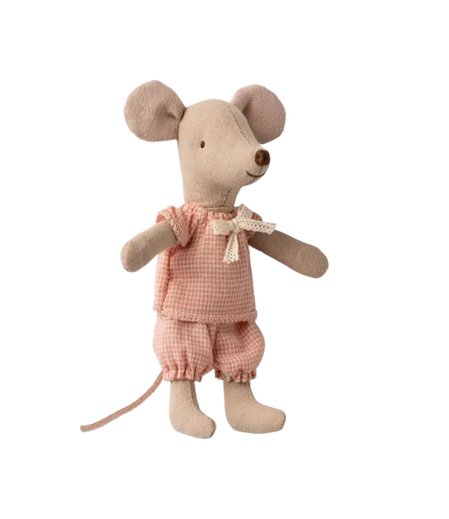 Maileg Little Sister Mouse in Matchbox