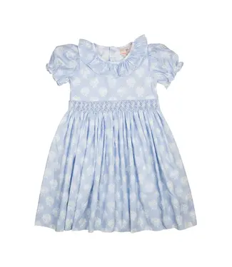 Smocking Bird Bloom Bouquet Dress