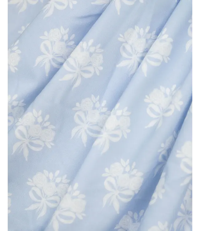 Smocking Bird Bloom Bouquet Dress