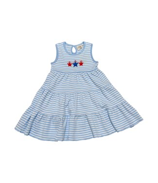 Luigi 3 Star Sleeveless Dress