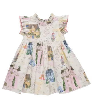 Pink Chicken Whimsical Castle Jennifer Dress