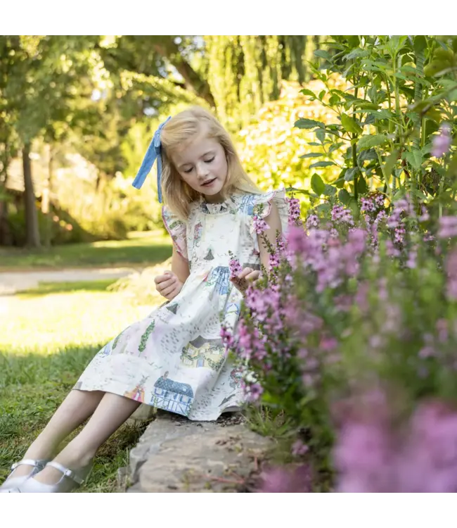Pink Chicken Whimsical Castle Jennifer Dress