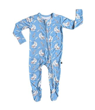 LEV baby Robert Zip Footie