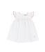 Cypress Row Classic Pink Dot Flutter Dress