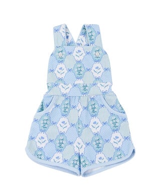 Cypress Row Floral Blues Juliet Jumper