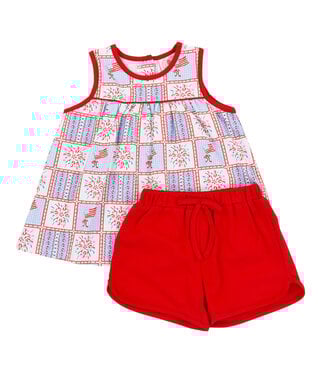 Cypress Row Patriotic Patchwork Piper Play Set