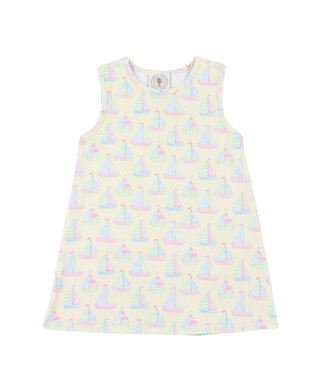 Cypress Row Seas The Day Sleeveless Susie Swing Dress