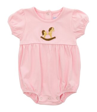 Itsy Bitsy Pink Rocking Horse Bubble