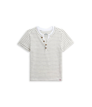 appaman Light Grey Stripe Hilltop Henley