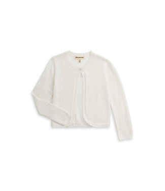 appaman White Bolero Cardigan