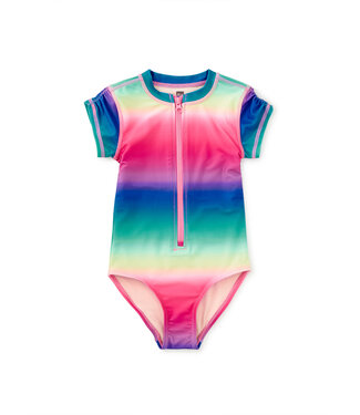 Tea Collection Rainbow Rio De Janeiro Rash Guard Swimsuit