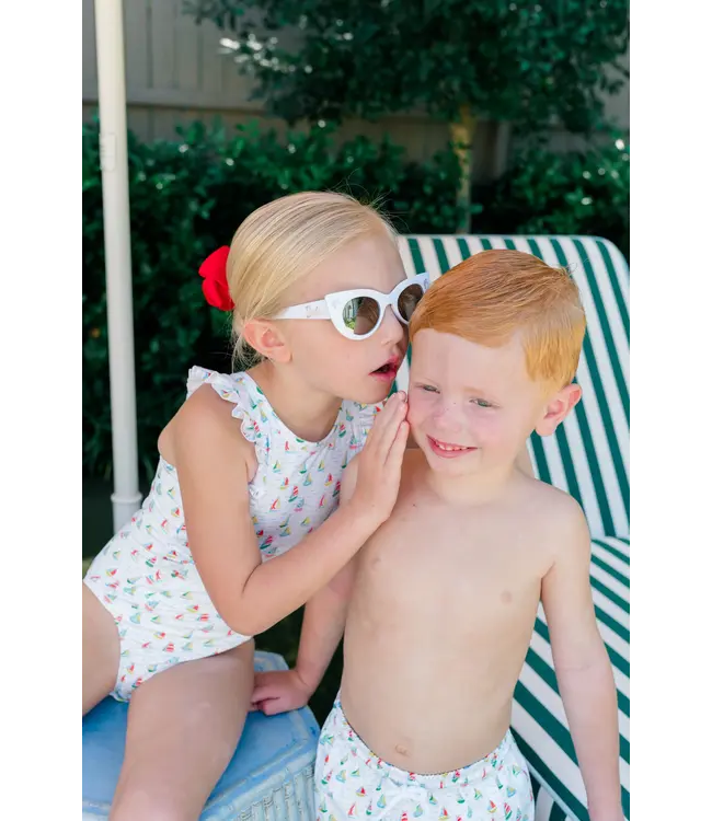 the proper peony Yacht Swim Trunks