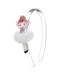 lilies&roses Ballerina Heart White Tutu Headband