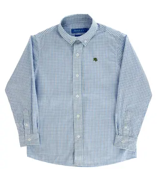 Bailey Boys Lt. Blue Check Button Down Shirt