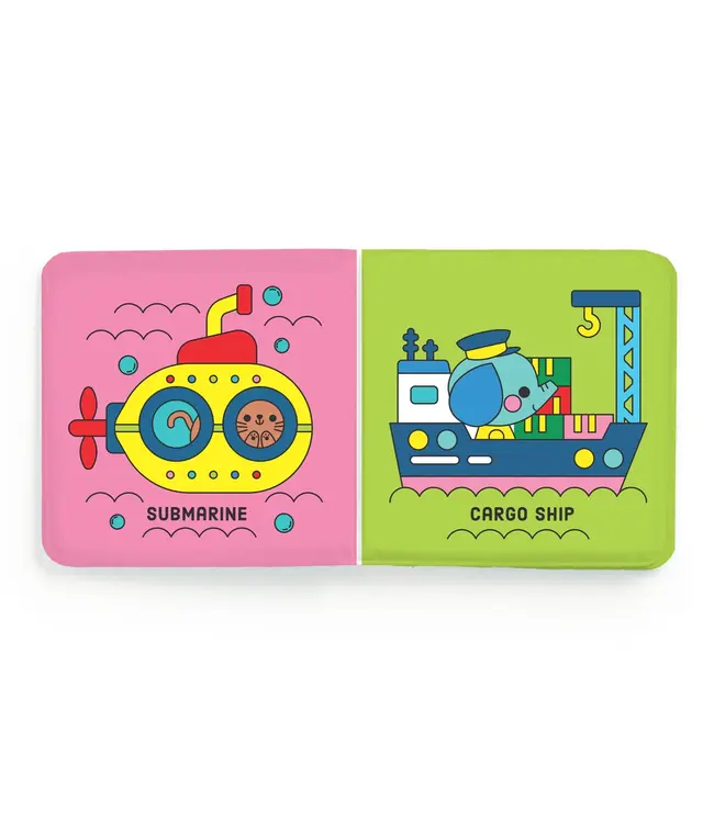 hachette book group Busy Boats Color Magic Book