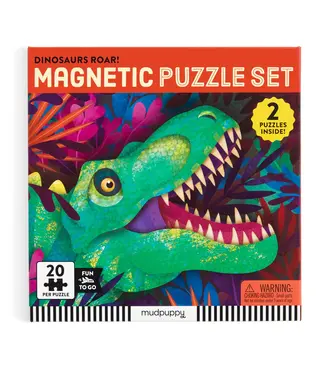 hachette book group Dinosaurs Roar Magnetic Puzzle Set