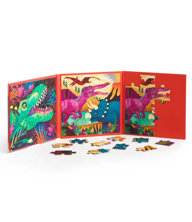 hachette book group Dinosaurs Roar Magnetic Puzzle Set