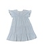 Blue and White Dress