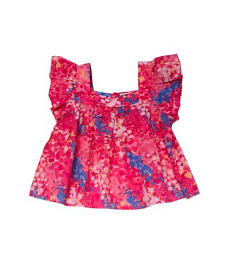 Pink Watercolor Top