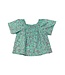 Green Floral Top