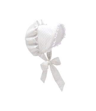 Beaufort Bonnet Worth Ave. White Bellefaire Bonnet - Dallas Dot