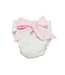 Beaufort Bonnet Worth Ave. White/Palm Beach Pink Baby Bow Bloomer