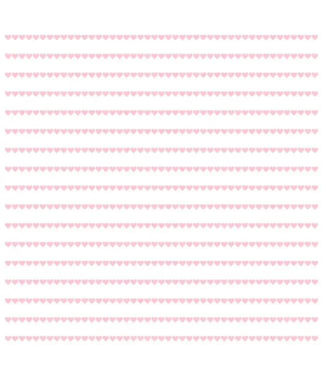 nella june Pink Heart Stripe Puff Sleeve Onesie