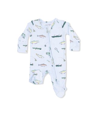 Angel Dear Fishing 2 Way Zip Footie