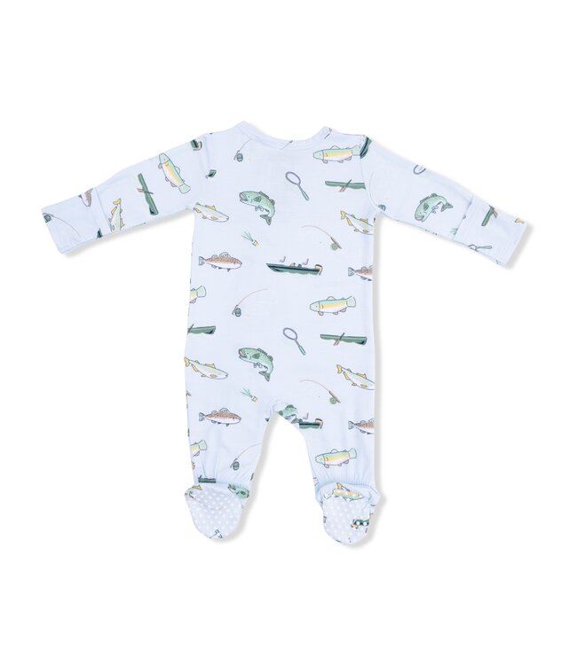 Angel Dear Fishing 2 Way Zip Footie