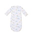 Cream Frog and Duck Pond Gown and Knotted Hat