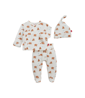 Magnificent Baby Wildly Loved Kimono Set