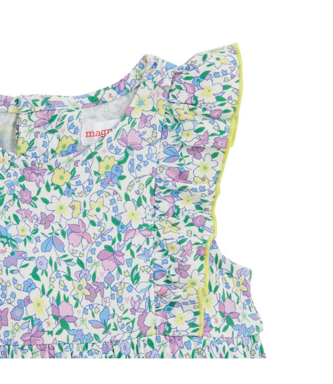 Magnificent Baby Lavinia Ruffle Bubble Romper