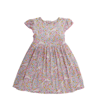 Magnetic Me Bunny Blossom Flutter Sleeve Dress