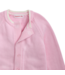 Pink Crew Neck Cardigan with Tipping