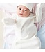 Magnificent Baby Love Lines Tofu Gown & Hat Set