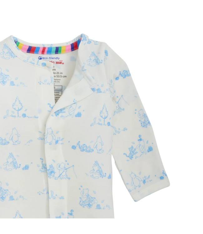 Magnificent Baby Pooh in the Woods Footie