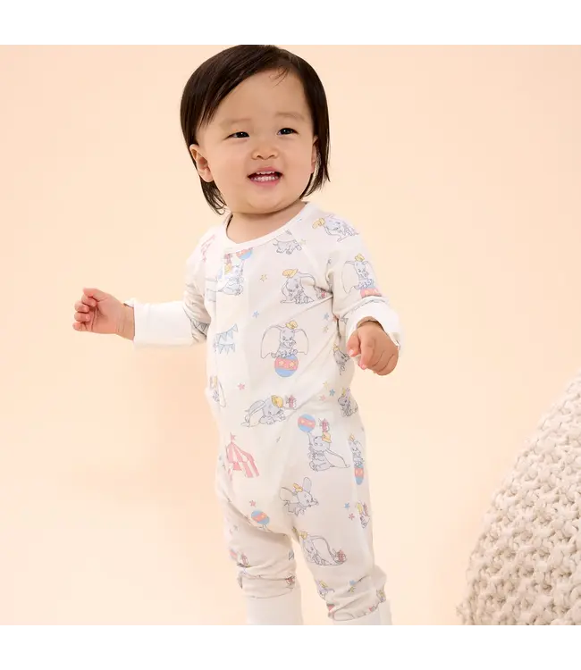 Magnificent Baby Dumbo Circus Modal Footie