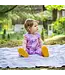 Magnetic Me Take A Bow Flutter Sleeve Romper