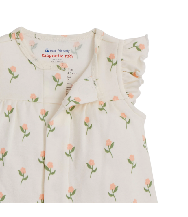 Magnetic Me Floral Chicken Tender Cotton Romper
