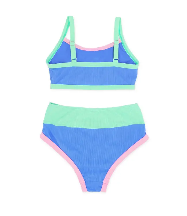 Feather 4 Arrow Blue Jay Retro Ringer Bikini